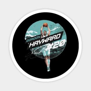 Gordon Hayward Charlotte City Emblem Magnet